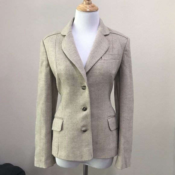 Vintage tweed blazer size 6 - Picture 1 of 9